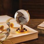 Crystal Globe / World Map 50 mm with Golden Stand (1 Pc) - Image 8