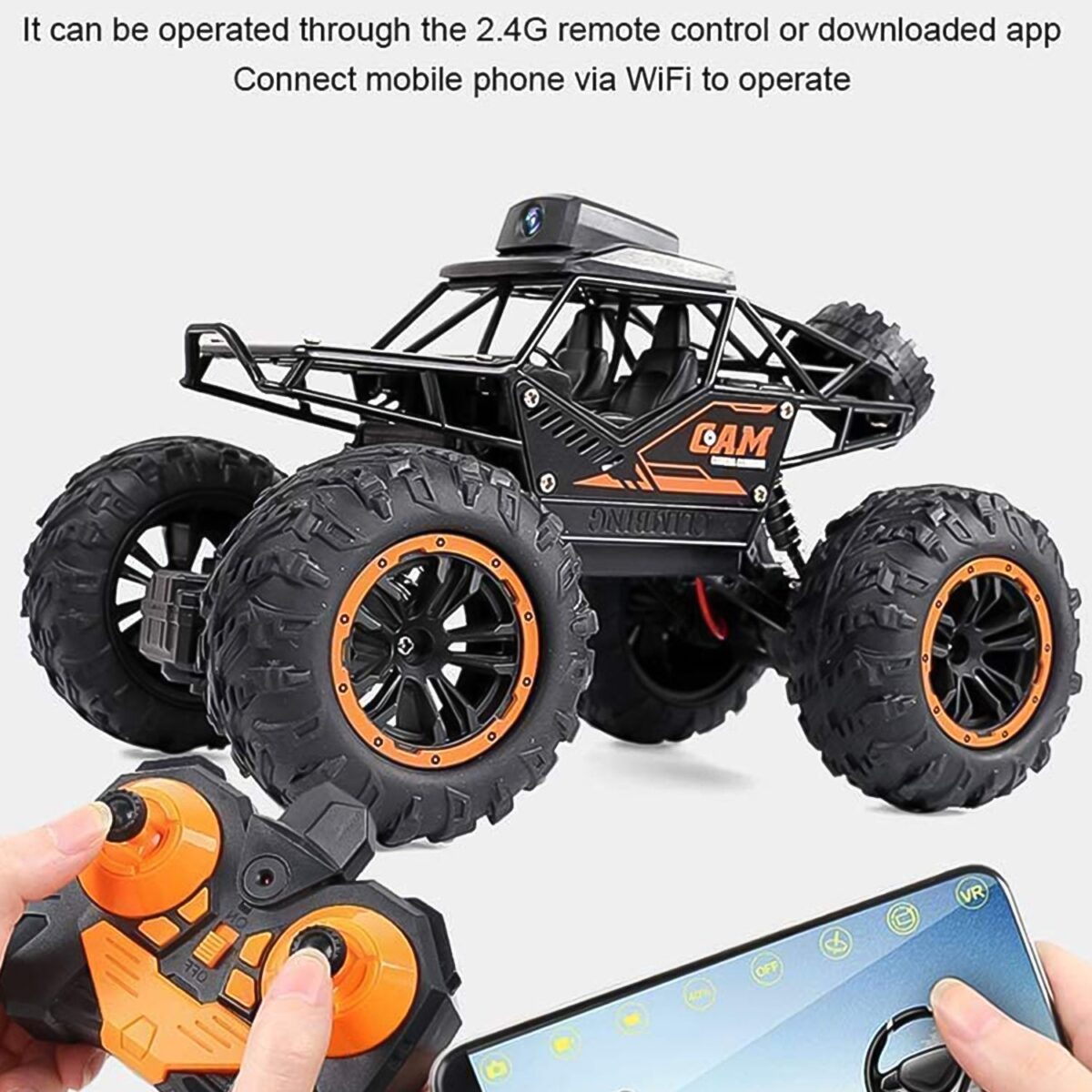 Remote Control Off-Road Truck with HD Camera - Image 7