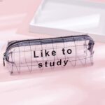 Transparent Pencil Pouch With Zipper (1 Pc) - Image 6