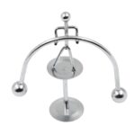 Mini Steel Balance Toy (1 Pc): Desk Decor, Perpetual Motion, Physics Toy - Image 4