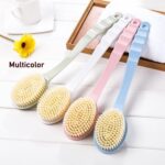 Back Scrubber for Shower Dry Body Brush Back Brush Long Handle (1 Pc / B Grade) - Image 3