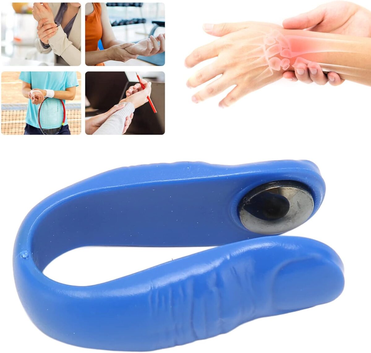 Sugar Control Acupressure Hand Pressure Point Clip Migraine Relief Clip with Magnets (1 Pc) - Image 1