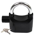 Plastic Body Waterproof Siren Alarm Smart Alarm Lock & 3 Keys (1 Set) - Image 5