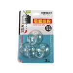Transparent Rubber Vacuum Hangers for Bathroom, Kitchen, and Wall - Image 5