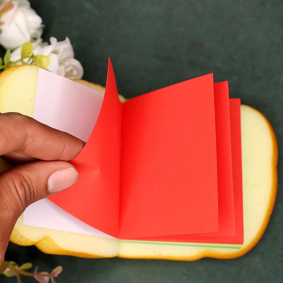 Sandwich Shaped Note  /  Sticky Notes  /  Memo Notes, Unique Mini Notes (Multicolor) - Image 7