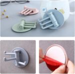 180Â° Rotating Punch-Free 3-Hook Sticky Hook â€“ 1 Pc - Image 5