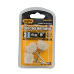Cotton Polishing Buffing Wheel for Dremel Polishing Kit (3 Pc Set) - Image 5