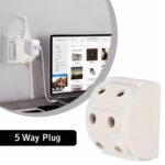 5-Way 2 Pin Multi-Plug Socket / Converter (1 Pc) - Image 6
