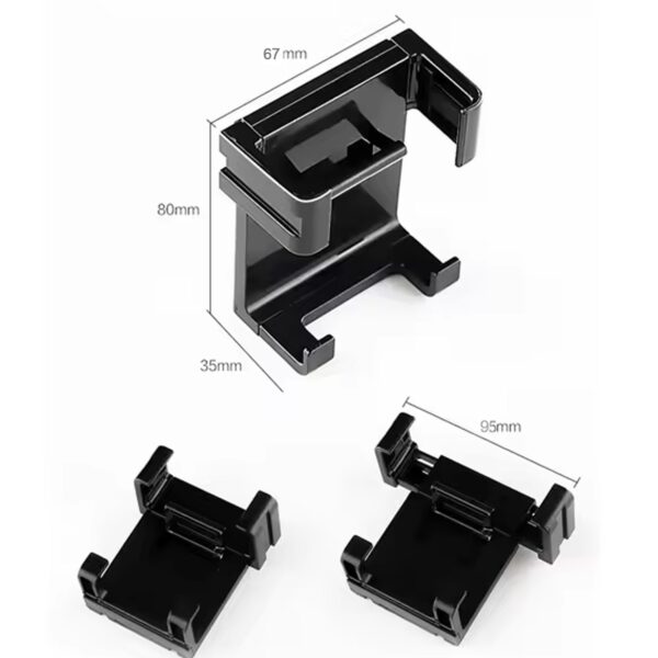 Smartphone Car Holder â€“ Air Vent & Dashboard Bracket (1 Pc)