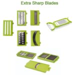 Plastic 13-in-1 Manual Vegetable Grater,Chipser and Slicer - Image 7