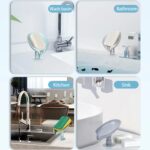 Self Draining Soap Holder for Bathroom Leaf Shape Soap Tray - Image 4