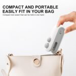 Mini Bag Sealer, 2 in 1 Seal & Cutter Heat Sealers - Image 11