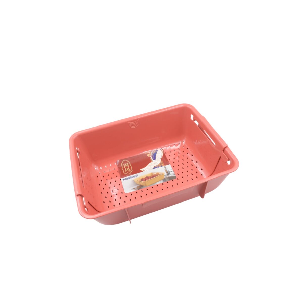 All-in-One Sink Organizer: Drying Rack, Drain Basket & Storage (1 Pc) - Image 1