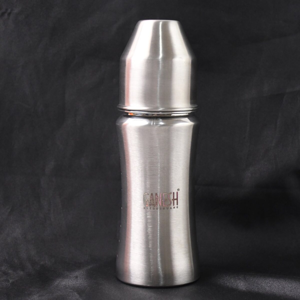 Ganesh Stainless Steel Baby Feeding Bottle, Milk Bottle for New Born / Infants / Toddler Up to 3 Years, BFA Free (250 ML Approx) - Image 4