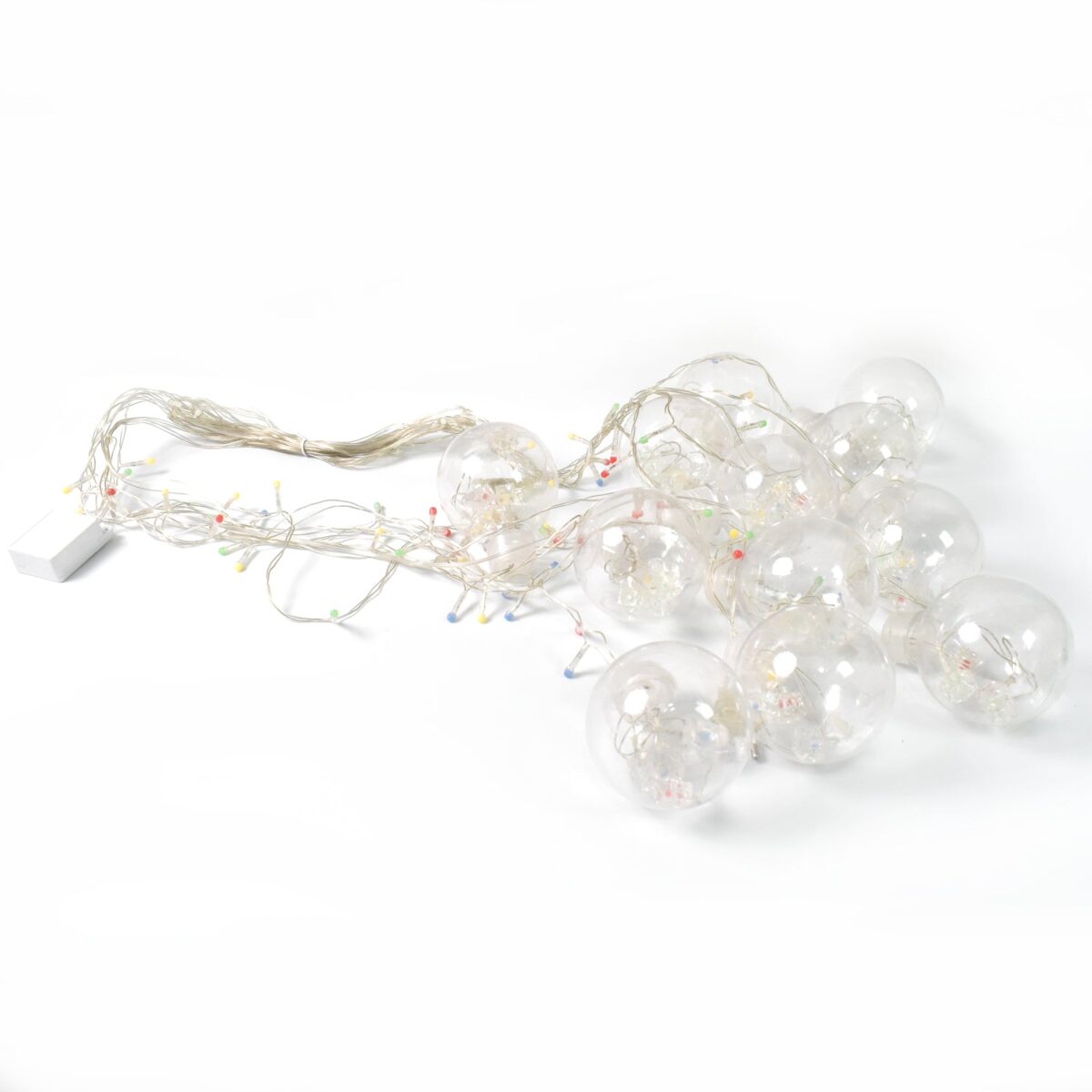 12  Wish Balls Window Curtain String Lights with 8 Flashing Modes Decoration for Home Decoration, Diwali & Wedding LED Christmas Light Indoor and Outdoor Light ,Festival Decoration (Plastic, Multi Color) - Image 5
