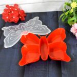 5 Compartment Multipurpose Butterfly Plastic Tray (1 Pc) - Image 3