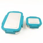 Apex Jerry Lunch Box Premium Stainless Steel Food Container (2 Pc / 700+200 ML Approx) - Image 5