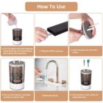 Automatic Makeup Brush Cleaner Fast Electric Brush Cleaner Hand Free Machine Super Clean Brush Washer & Brushes Organizer Tool (1 Pc) - Image 3