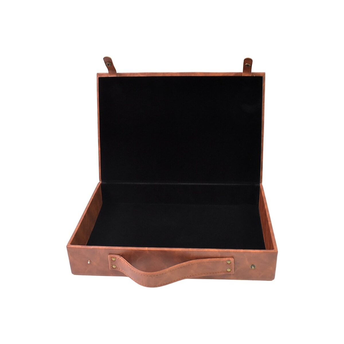 Multi Purpose Use Carrying Leather Case Briefcase (30Ãƒâ€”20 Cm / 1 Pc / B Grade) - Image 5