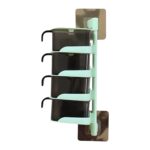 Rotating Spice Jars Vertical Rotatable Seasoning Box 5 Section / Tier With 5 Spoon (1 Set) - Image 5