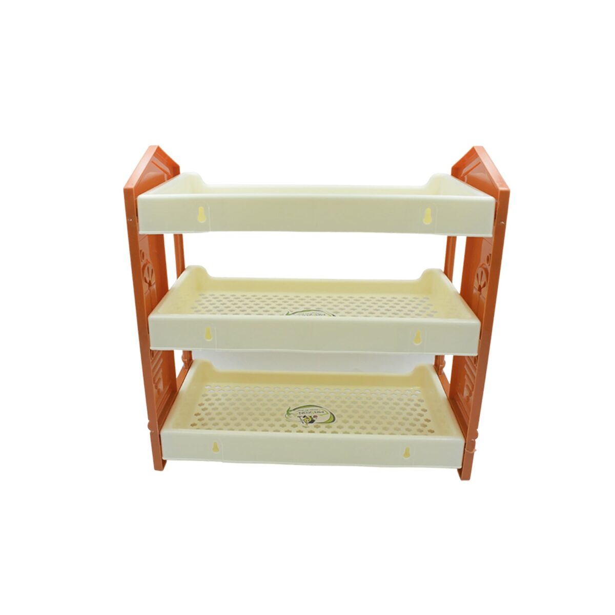 Plastic 3in1 Multipurpose Organizer Storage Rack / Shelf for Kitchen / Bathroom / Room - Image 4