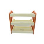 Plastic 3in1 Multipurpose Organizer Storage Rack / Shelf for Kitchen / Bathroom / Room - Image 4