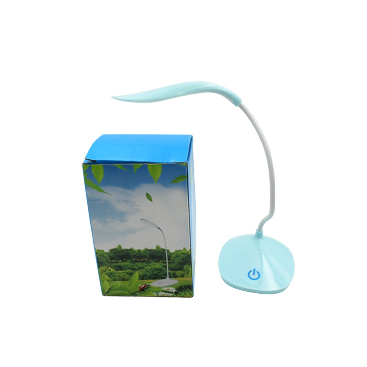 Study lamp Led Touch On Off Switch Student Study Reading Dimmer Led Table Lamps White Desk Light Lamp - Image 4