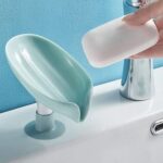 Soap Holder Stand Self Draining Soap Dish Holder Soap Box (1 Pc) - Image 3