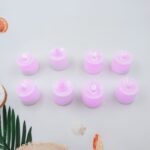 Pink Flameless LED Tealights, Smokeless Plastic Decorative Candles - Led Tea Light Candle For Home Decoration (Pack Of 8pc) ( Diya , Divo , Diva , Deepak , Jyoti) - Image 5