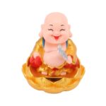 Solar Power Moving Buddha Car Ornament (1 Pc) - Image 5