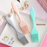 Silicone Kitchen Oil Spatula Brush with Handle Pastry / Cake Brush (17 cm / 1 Pc) - Image 7