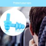 Safety Ultra Soft Foam Ear Plugs Reusable Ear Plugs for Sleeping, Travel, Loud Noises, Work, Learning, Snoring (2 Pc Set) - Image 7