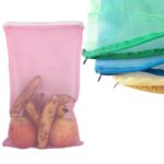 Fridge Bags for Fruits and Vegetables with Zip Net (Multicolour) - Image 4