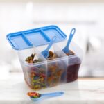 Plastic Square Storage Organiser Container (750ML Capacity) - Image 7