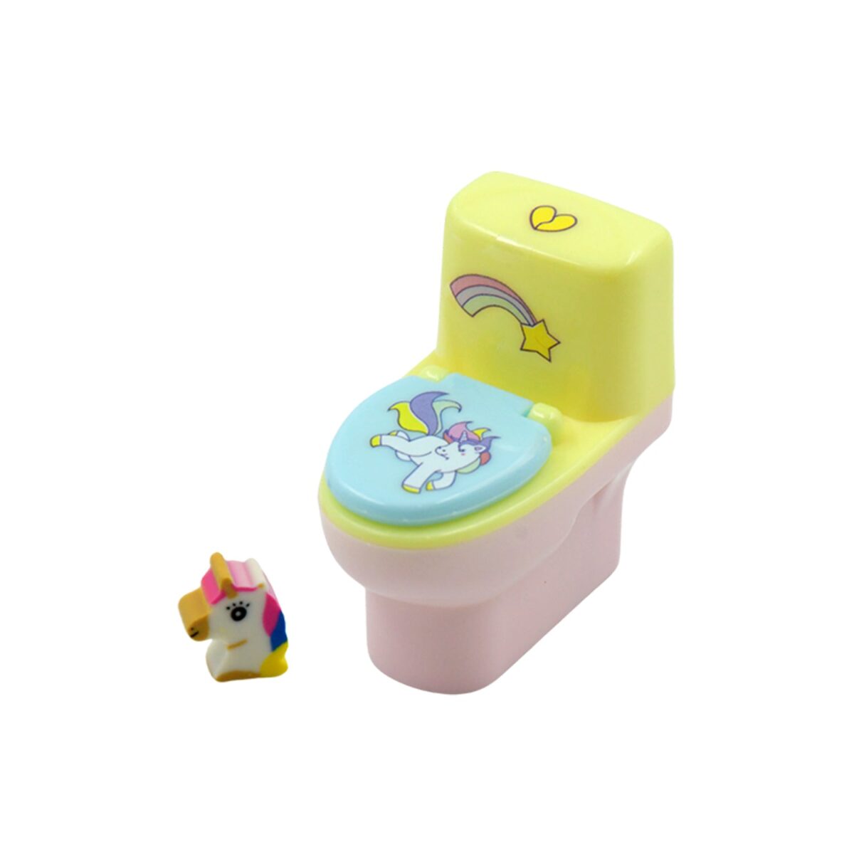 Fun & Functional! Toilet Sharpener with Eraser (2 Pc Set) - Image 4