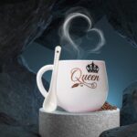 Multi design coffee Mug With Spoon and box packing. Ceramic Mugs to Gift your Best Friend Tea Mugs Coffee Mugs Microwave Safe (1 Pc / Mix Color) - Image 7