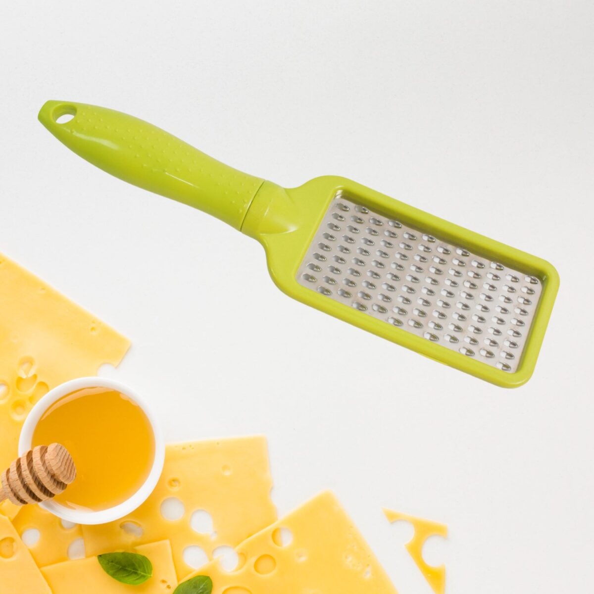 Stainless Steel Vegetables & Fruits Shredder for Kitchen Cheese Grater (1 Pc) - Image 3