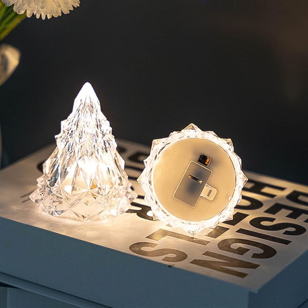 Iceberg / Pyramid Candlelight Tea Light (1 Pc) - Image 5