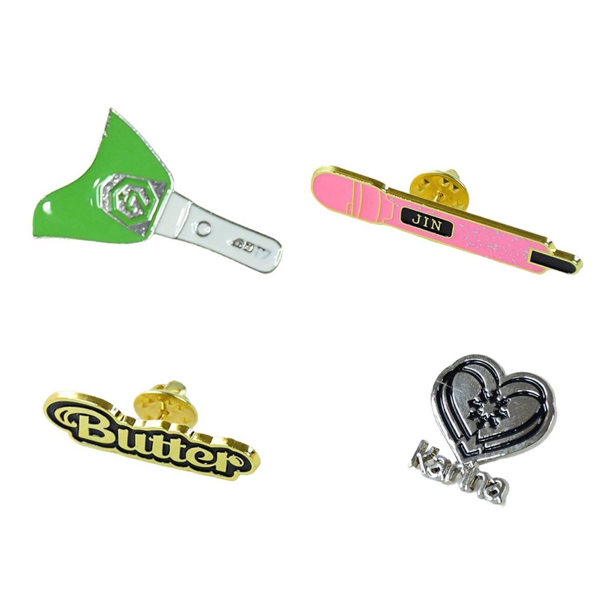 Stylish Metal Badge Pin Ã¢â‚¬â€œ Single Piece (Random Design) - Image 5