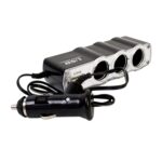 Triple 3 Way Car 12v Lighter Socket Splitter USB Charger Power Adapter - Image 5