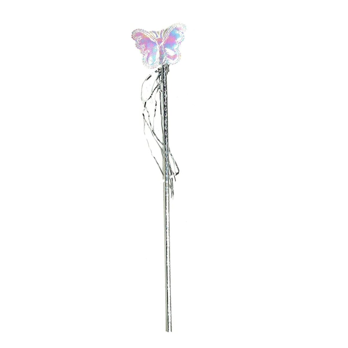 Baby Girl's Fairy Nylon Butterfly Wings Costume Butterfly Fairy Angel Wing| Wand And Hairband Multi- Color For Party (1pc) - Image 5