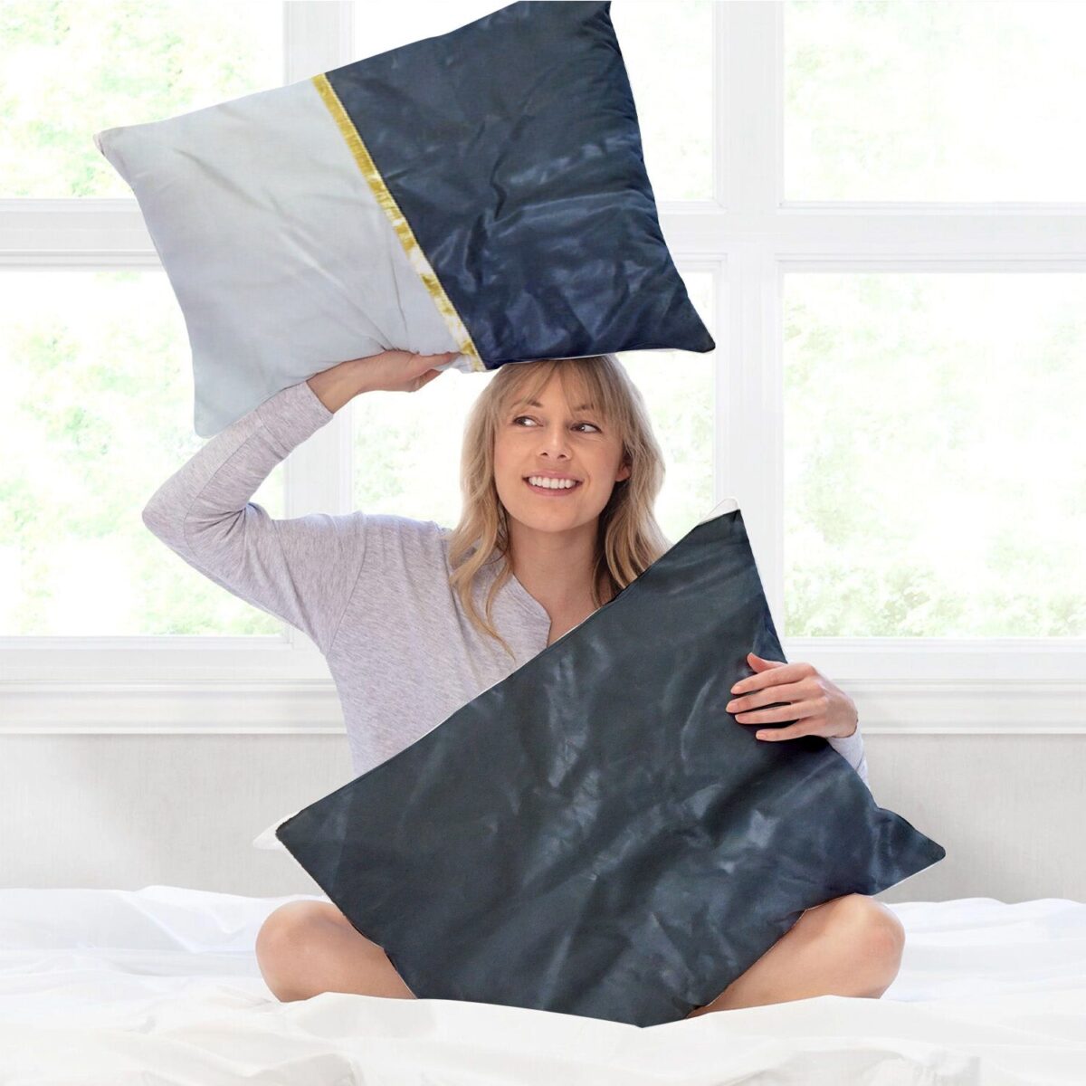 Pillow Covers, Couch Pillows Cover, Soft Pillow Covers (1 Pc / 60 Ãƒâ€” 60 CM) - Image 3