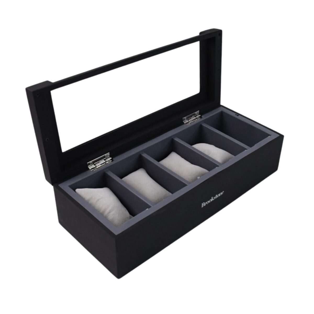 Style Fresh and Simple Girl Earrings Plate Jewellery Box Earrings Ring Multi-function Jewellery Storage Box - Image 3