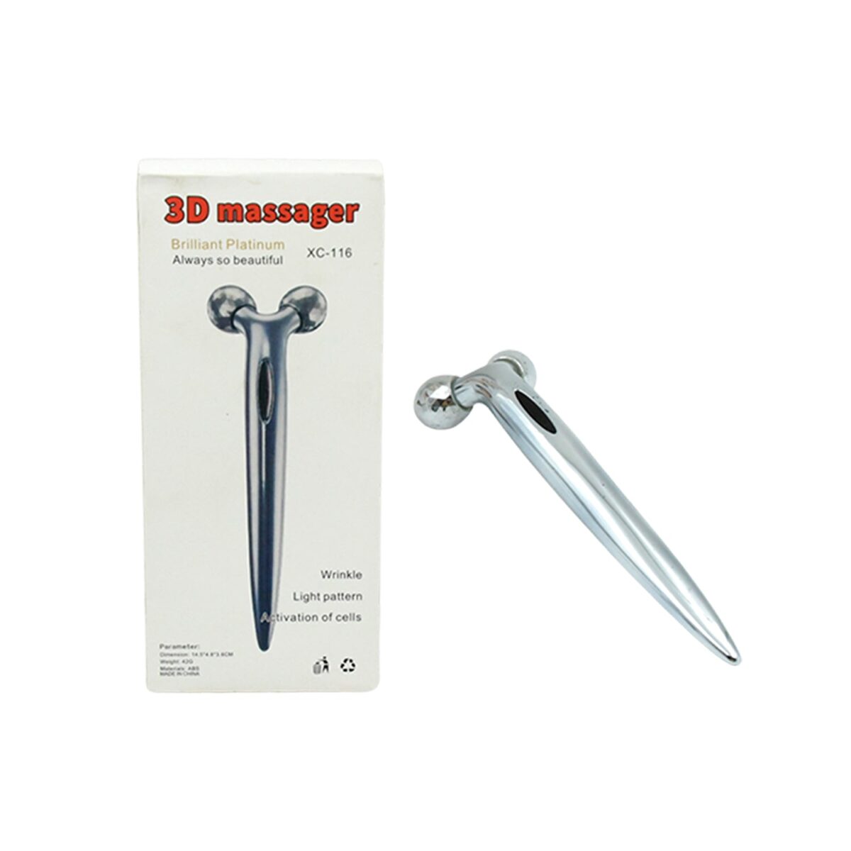 360 Degree Facial Roller, designed for face lifting and skin tightening, improves blood circulation and reduces puffiness. - Image 3