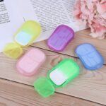 Travel Paper Soap Sheet with Mini Box (20 Sheets in a Pack Approx / Mix Color) - Image 8