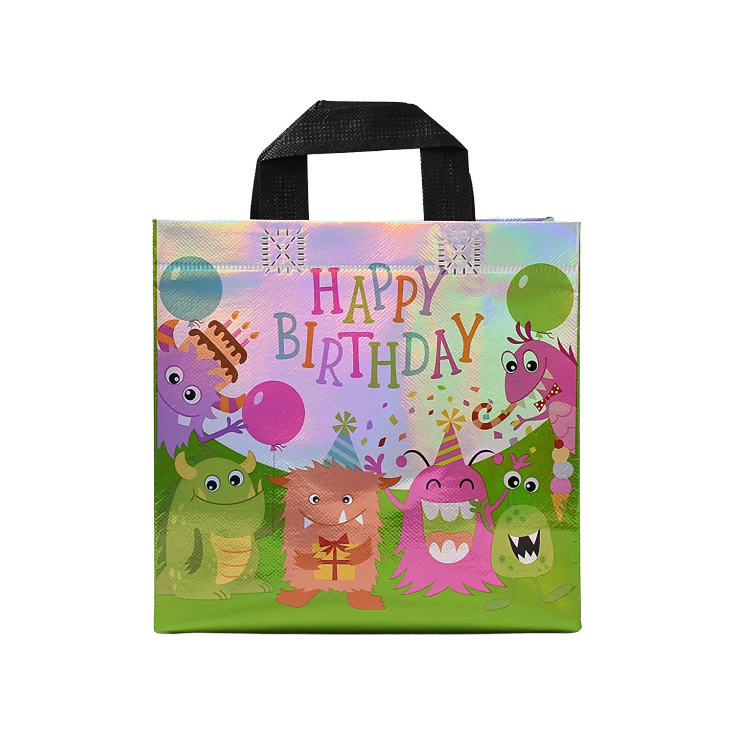 05_af57a435-a130-4123-a86f-5ffa92cf3049.jpg Birthday Gift Bag, Reusable Party Gift Bags (1 Pc / Mix Design) - Image 5