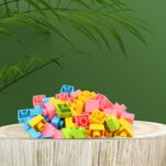 Pixel Cubes Toy for Children Early Education, Pixel Game Educational Board Games Board, Birthday Gift for Kids, Learning Math Toy, Brain Games, Math Puzzle (Approx 180 Cubes With Pixel Board & Book) - Image 5