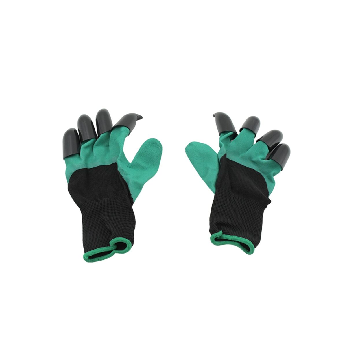 Heavy Duty Garden Gloves with Claws (Washable): 1 Pair (Mix Color) - Image 1