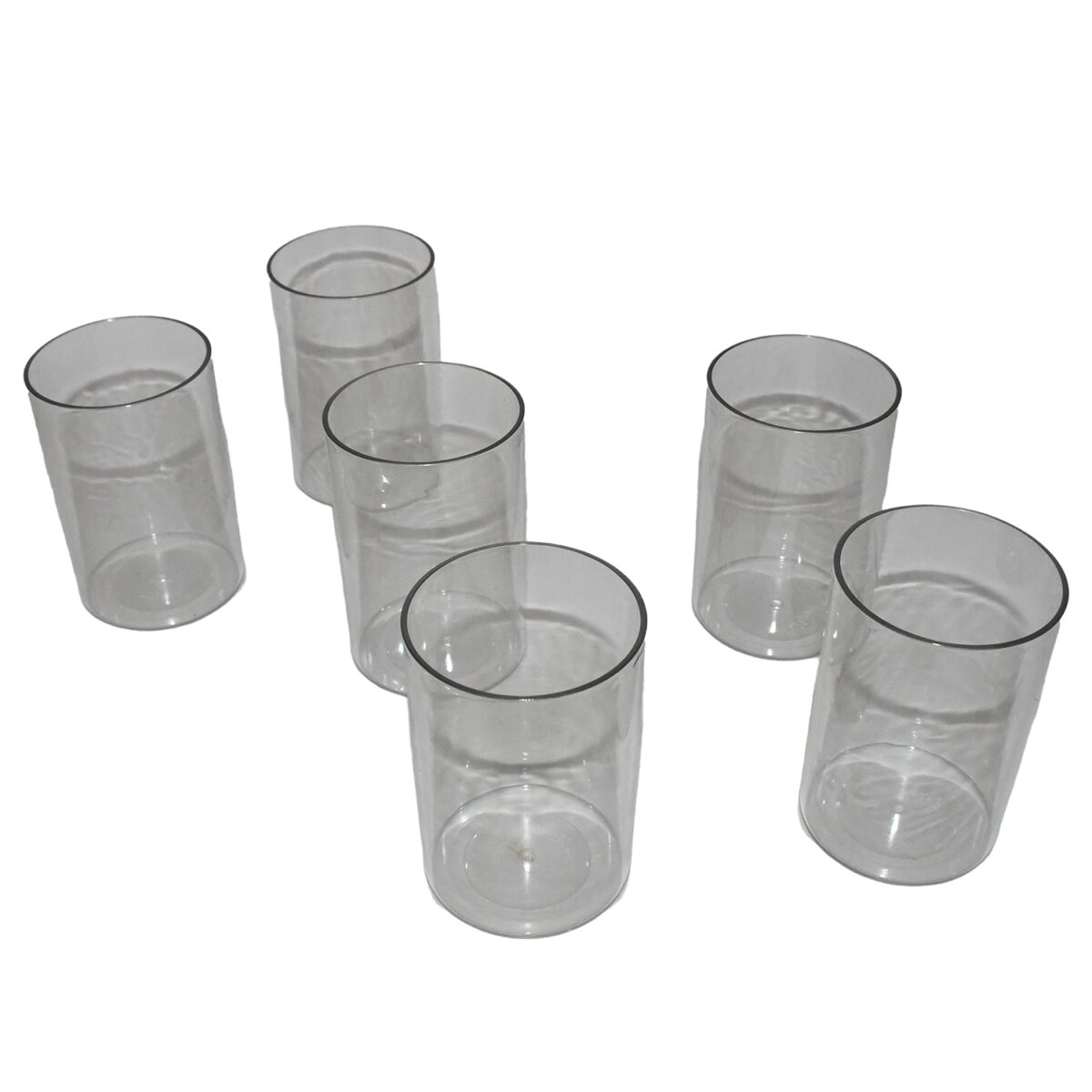 Apex Everyday Plastic Glass Set Ã¢â‚¬â€œ 6 Pieces Lightweight & Unbreakable - Image 5