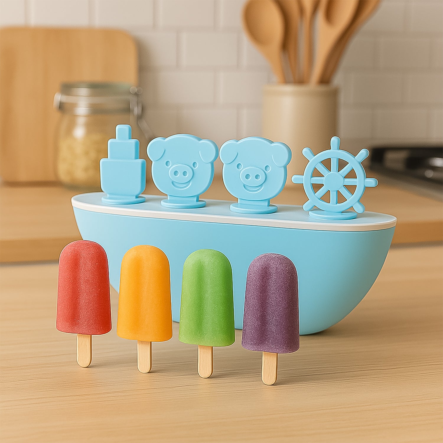 05_c33e496e-a433-4547-a958-4f80658f9212.jpg Creative Boat-Shaped Ice Cream Mould with Cute Piggy - Image 3